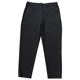 Balenciaga Black Wool Pants Black