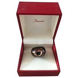 Baccarat argolas Marrom Preto Castanho claro