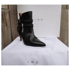 Iro-Iro p boots 40 new condition-Black