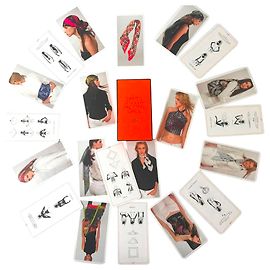 Hermès mucho 22 tarjetas de corbata Multicolor