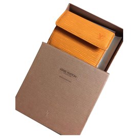 Louis Vuitton-borse, portafogli, casi-Arancione