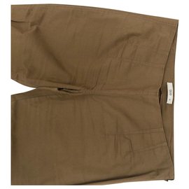 Prada-Un pantalon, leggings-Kaki,Caramel
