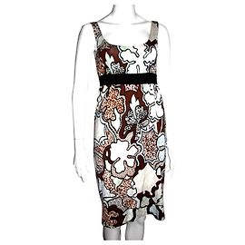 Diane Von Furstenberg Darly Seide Vintage Kleid Mehrfarben