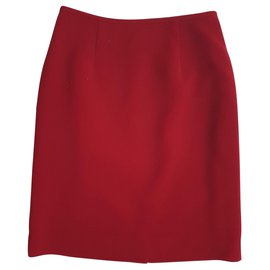 Calvin Klein-Skirts-Red