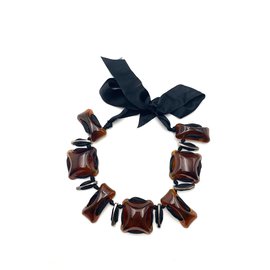 Lanvin-Necklaces-Brown
