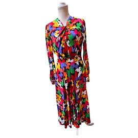 Robe papillon Tara Jarmon en viscose Multicolore