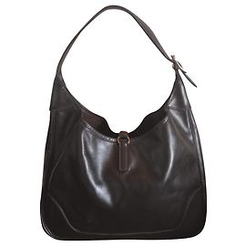 Hermès Trim Handbag Brown Leather Brown