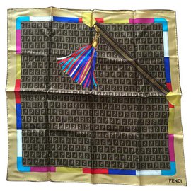 Fendi-Silk scarves-Multiple colors