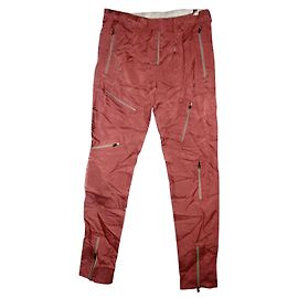 Paul Smith Pantalón color salmón con cremallera. Coral