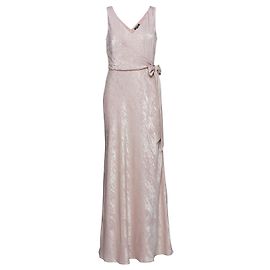 Ralph Lauren Jaylene evening gown Pink Metallic