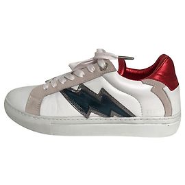 Zadig & Voltaire Turnschuhe Weiß Rot Blau
