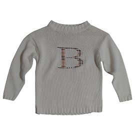 Burberry Camisolas Branco Multicor