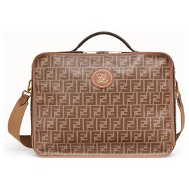 Fendi-Fendi travel bag new-Brown