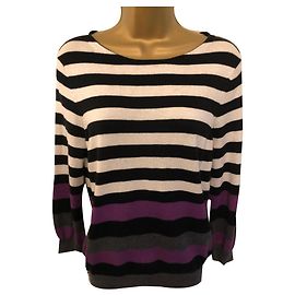 Hobbs Tricots Noir Gris Violet Crème