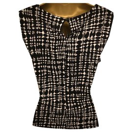 Calvin Klein-Tops-Black,White