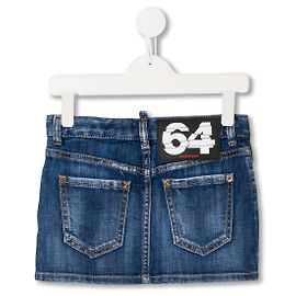 Gonna in denim Bambino Dsquared2  14 Anni Blu