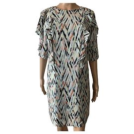 Autre Marque Vestido Warehouse de viscose multicolor Multicor