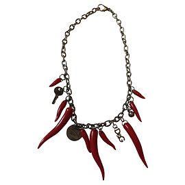 Dolce & Gabbana Collane Argento Rosso