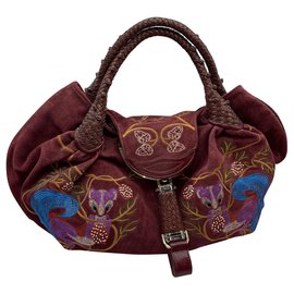 Fendi-SPY-Dark red