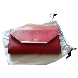 Lancel Geldbörsen Rot