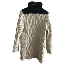 Dries Van Noten Malhas Preto Cru