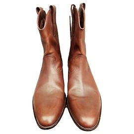 Gucci p western boots 44 Light brown