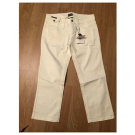 D&G-Pants, leggings-White