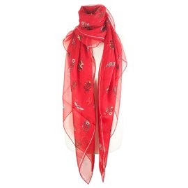 Alexander Mcqueen-Medieval Floral-Red