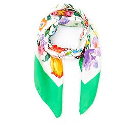 Gucci FLORA SILK GREEN Multicor