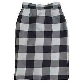 Autre Marque Jupe Marco Bologna noir et blanc taille 40 Noir Blanc