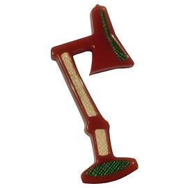 Grande broche par Prada Multicolore Bordeaux