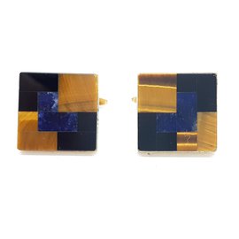 Autre Marque-Cufflinks-Golden