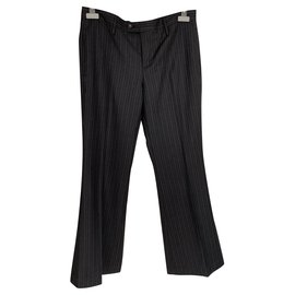 Gucci-Pants, leggings-Dark grey