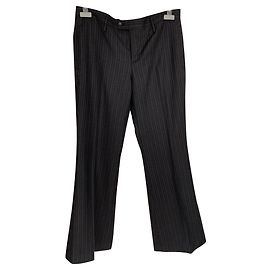 Gucci Hose aus Wolle in Anthrazitgrau Anthrazitgrau