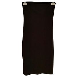 Robe tube Plein Sud noire en viscose Noir