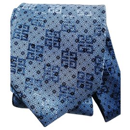 Corbata Givenchy Azul