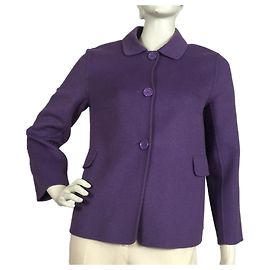 S 'MAX MARA kurze Jacke Lila