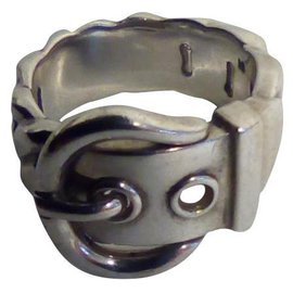 Hermès Hermes Ringgürtel Silber