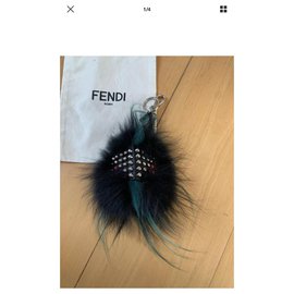Fendi-Bag charms-Black
