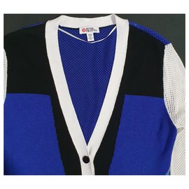 Peter Pilotto-Knitwear-Black,White,Blue