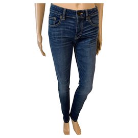 Jeans Marc Jacobs Blu in Cotone ed Elastan 27 Blu