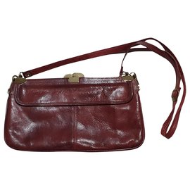 Vintage-Handtaschen-Braun,Rot