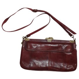 Vintage-Handtaschen-Braun,Rot