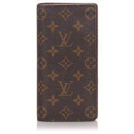 Louis Vuitton-Louis Vuitton Brown Portefeuille Brazza Wallet-Brown