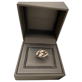 Anillo Messika de Diamantes Oro Blanco Plata