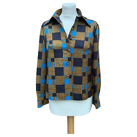 Carven Camisa vintage tallada Multicolor