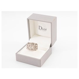 Dior-My Dior ring in white gold from 18ko set with brilliant cut diamonds.-Silvery