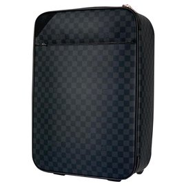 Louis Vuitton-PEGASE LIGHT 55 luggage-Black,Grey