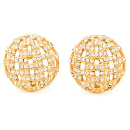 Boucles d'oreilles Goossens World Braid Dorées Doré