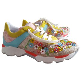 Rene Caovilla-sneakers-Multicolore